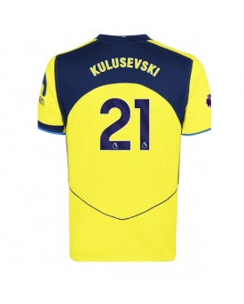 Tottenham Hotspur Dejan Kulusevski #21 Maglia Gara Terza Repliche 2025-26 Maniche Corte